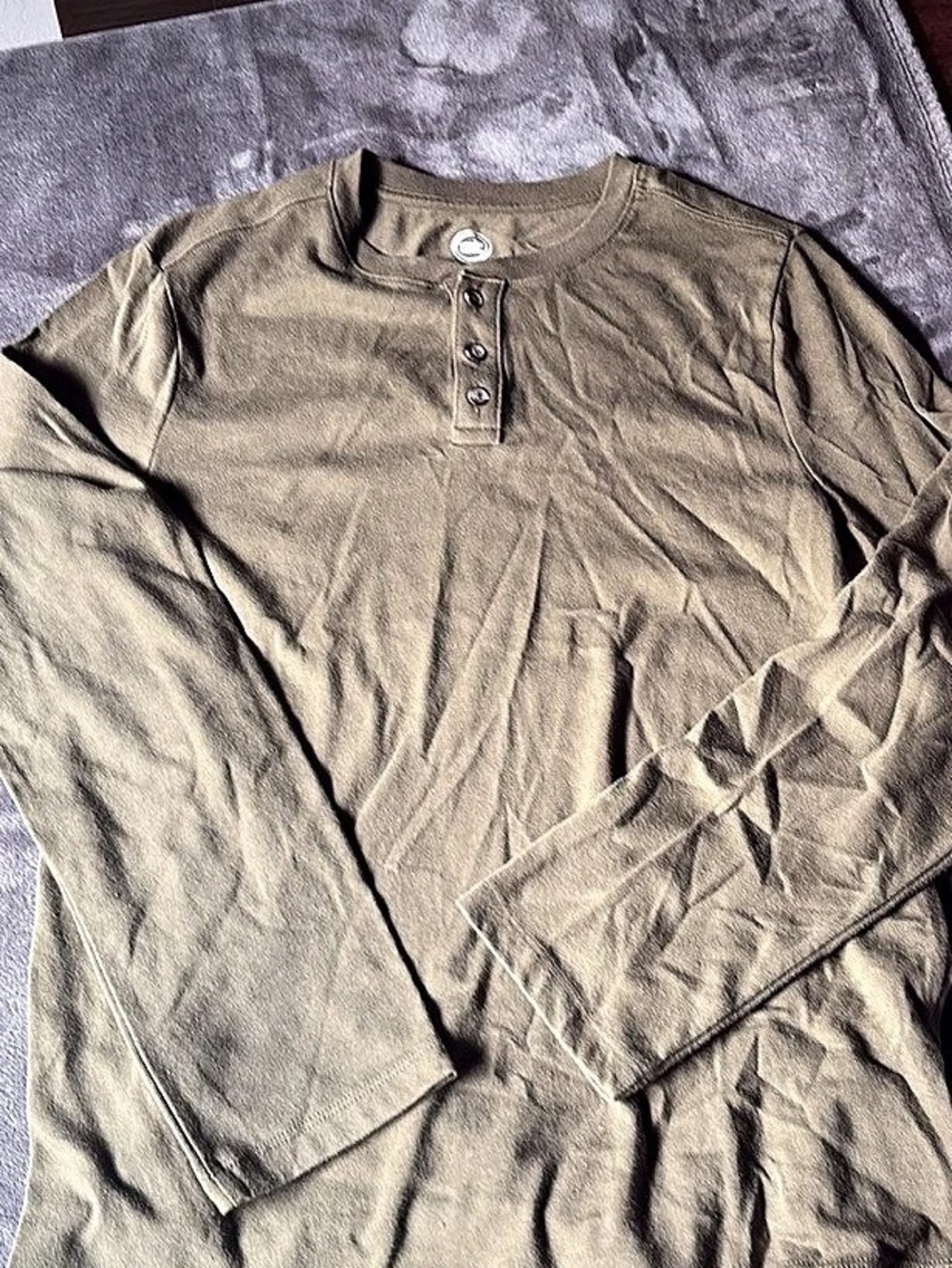 Boys Long Sleeve Shirt in Green